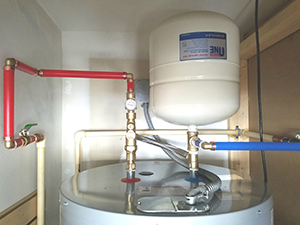 Water Heater Cascade Plumbing